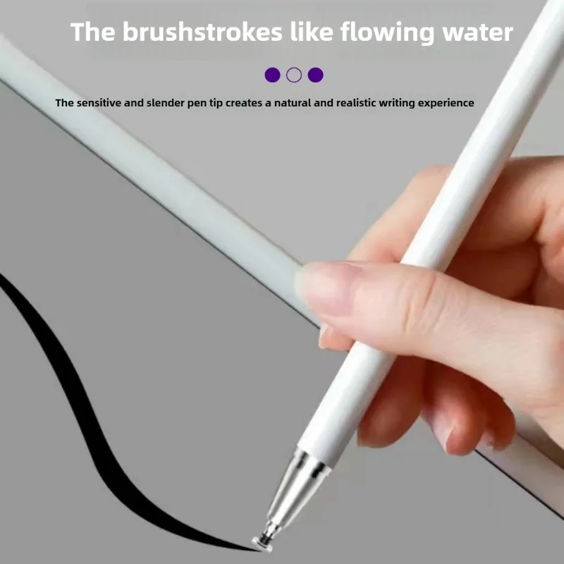 Pen Cup Magnetic - สำหรับปากกาควบคุมแบบสัมผัสแบบคาปาซิทีฟ， จุกดูดแบบใส หัวปากกาสไตลัสแบบใส อะไหล่ซิลิโคนแบบพาสซีฟ