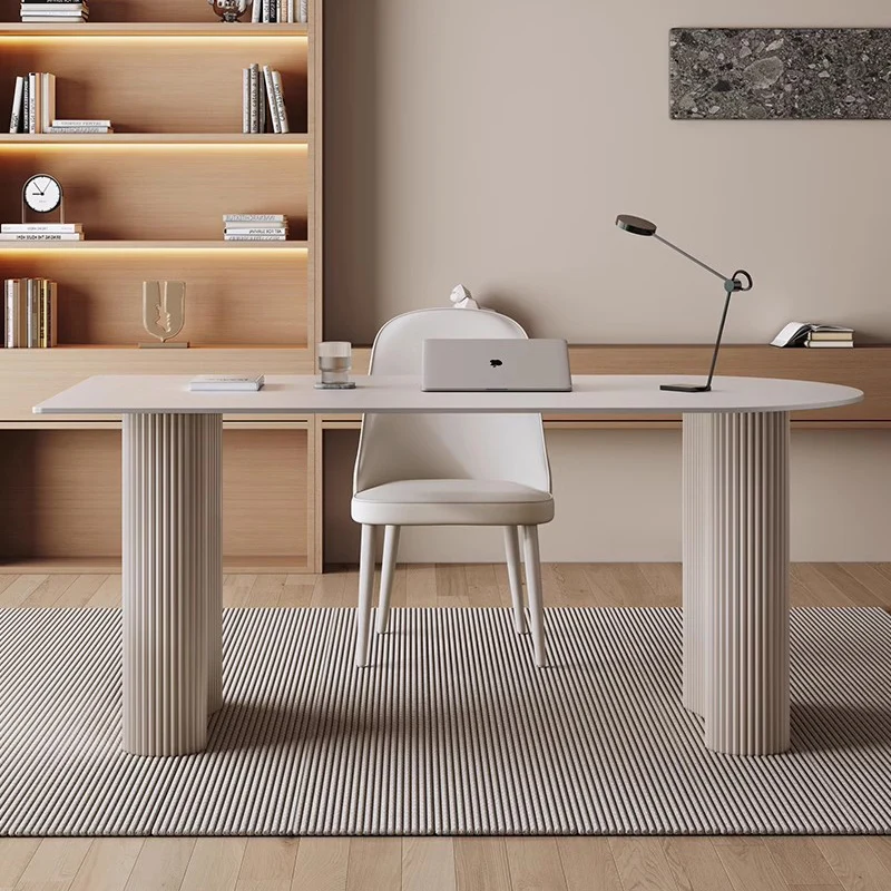 L Shaped Desk Setup - โต๊ะทำงานในห้องนอน โต๊ะโน้ตบุ๊ก โต๊ะเล่นเกมในห้องนั่งเล่น โต๊ะอ่านหนังสือสำหรับนักเรียน โต๊ะคอมพิวเตอร์ โต๊ะทำงานในสำนักงาน
