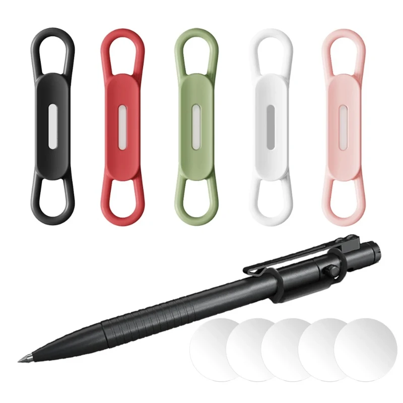 Pen Cup Magnetic - 1-5PCS ที่ใส่ดินสอปากกาแม่เหล็ก,ซิลิโคนที่ใส่ปากกาแบบปรับได้สำหรับโต๊ะ,ตู้เย็น,ไวท์บอร์ด,อุปกรณ์เสริมโต๊ะทำงาน