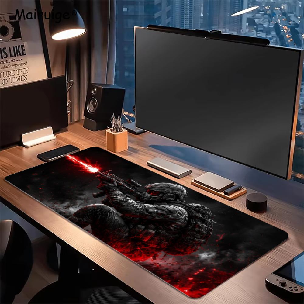 แผ่นรองเมาส์ทหาร อุปกรณ์เสริมพ - Desk Room Setup บทวิจารณ์และราคา