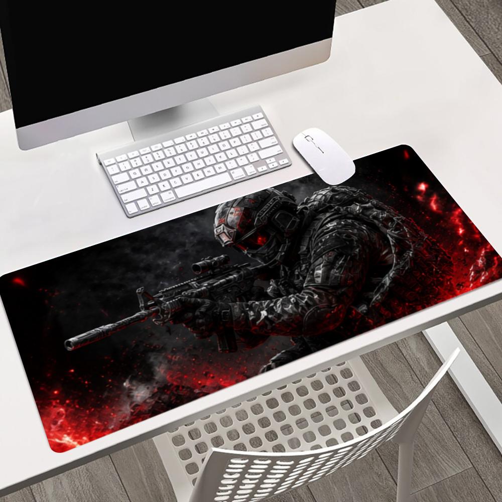 แผ่นรองเมาส์ทหาร อุปกรณ์เสริมพ - Desk Room Setup บทวิจารณ์และราคา