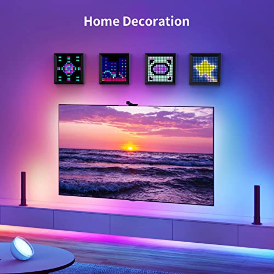 แผงแสดงผลพิกเซลไฟ LED เหมาะสำห - Desk Room Setup บทวิจารณ์และราคา