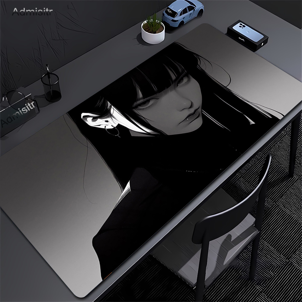 สีดําอะนิเมะ Dark Girl ตารางแผ - Desk Setup Pink บทวิจารณ์และราคา