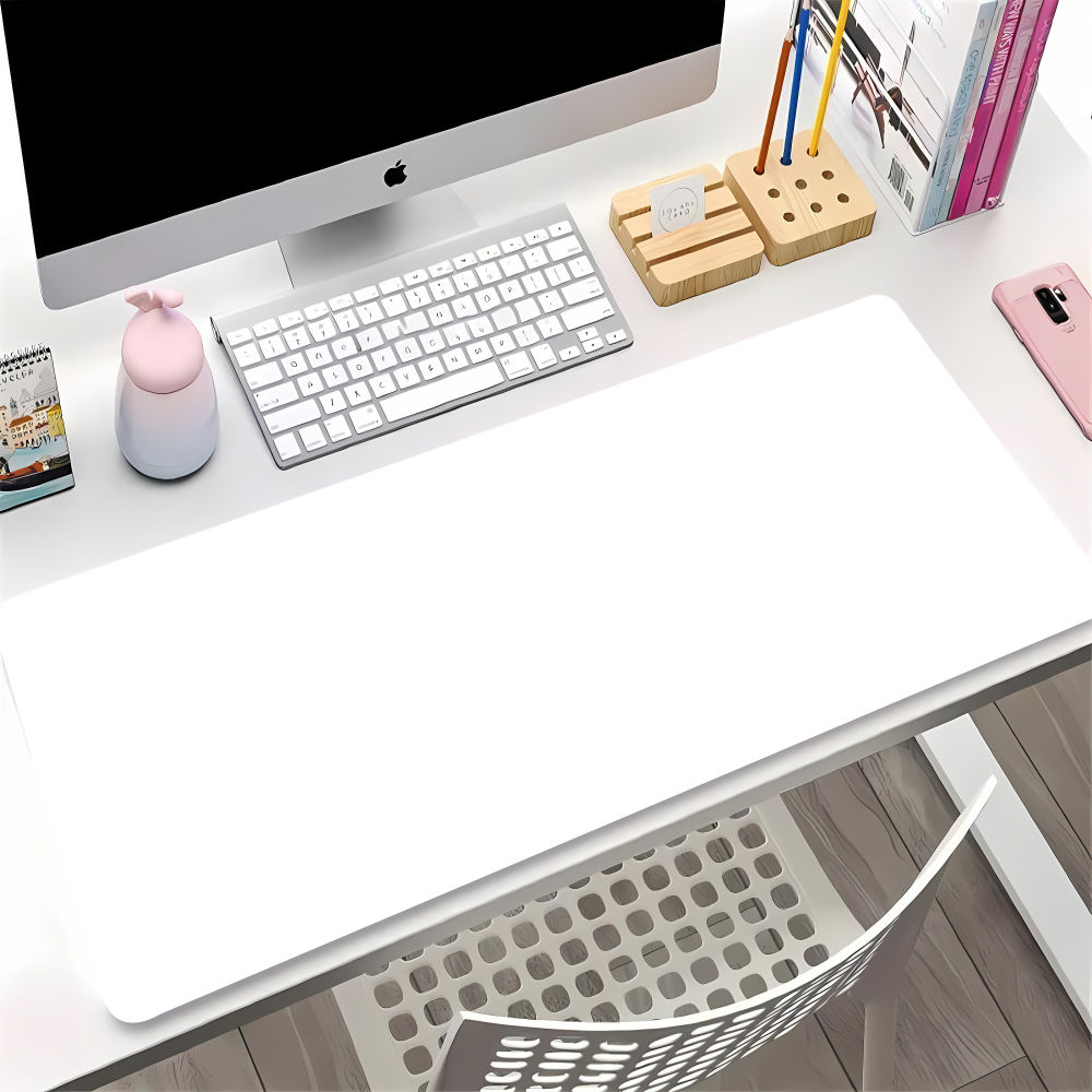 สีทึบ Gaming Mouse Pad Gamer ถ - Desk Setup Pink บทวิจารณ์และราคา