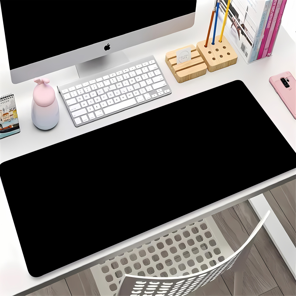สีทึบ Gaming Mouse Pad Gamer ถ - Desk Setup Pink บทวิจารณ์และราคา