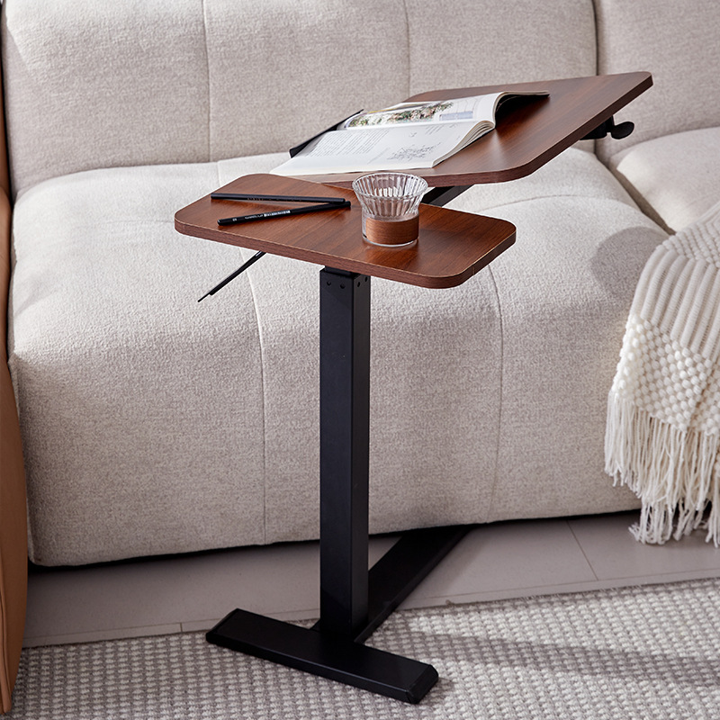 โต๊ะข้างเตียงปรับระดับความสูงไ - L Shaped Desk Setup บทวิจารณ์และราคา