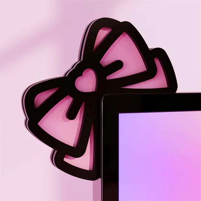 โบว์อะคริลิคสีชมพูน่ารัก ของตก - Desk Setup Pink บทวิจารณ์และราคา