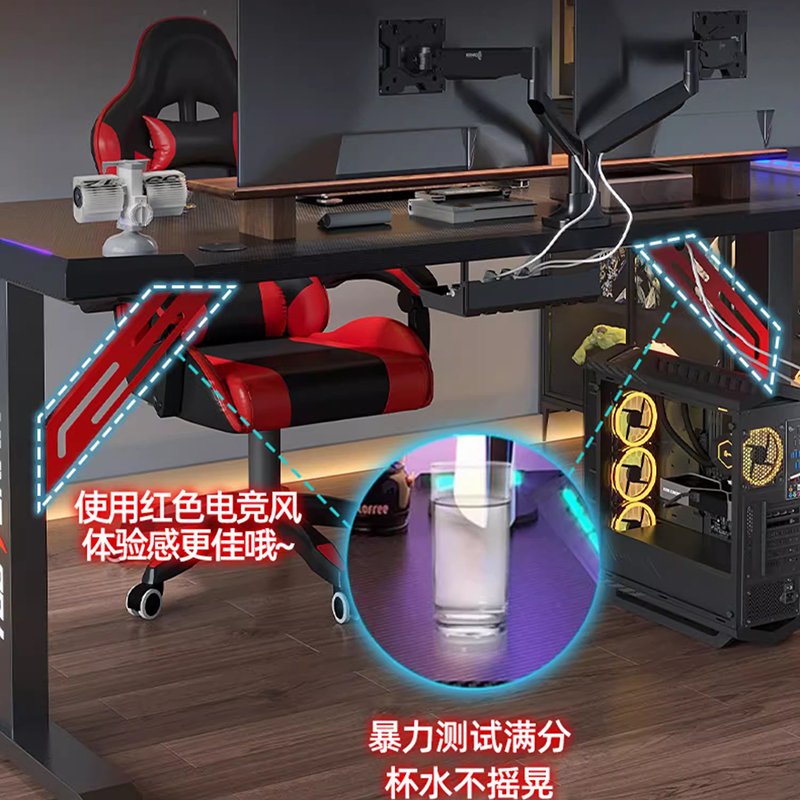 ยกโต๊ะด้านบนสําหรับคอมพิวเตอร์ - L Shaped Desk Setup บทวิจารณ์และราคา