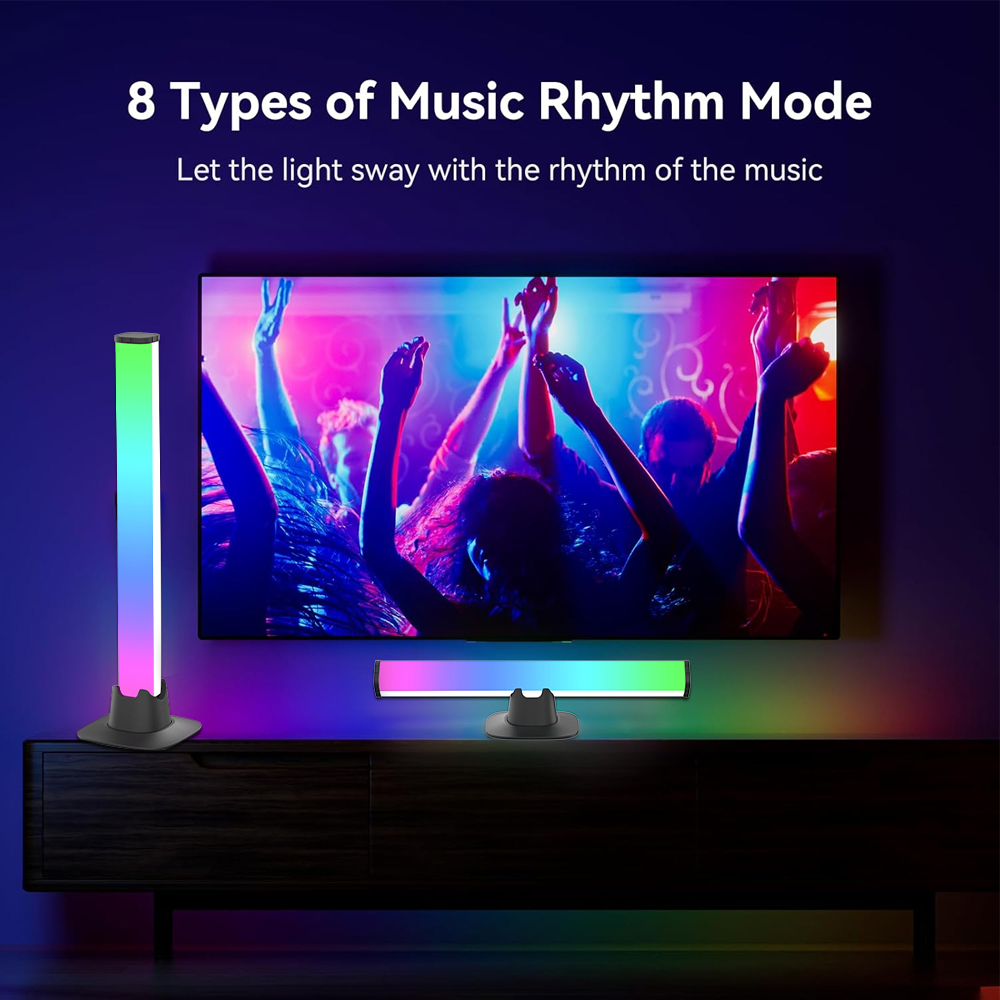 ไฟ LED RGB บาร์บลูทูธ ตั้งค่าแ - Desk Setup With Tv บทวิจารณ์และราคา